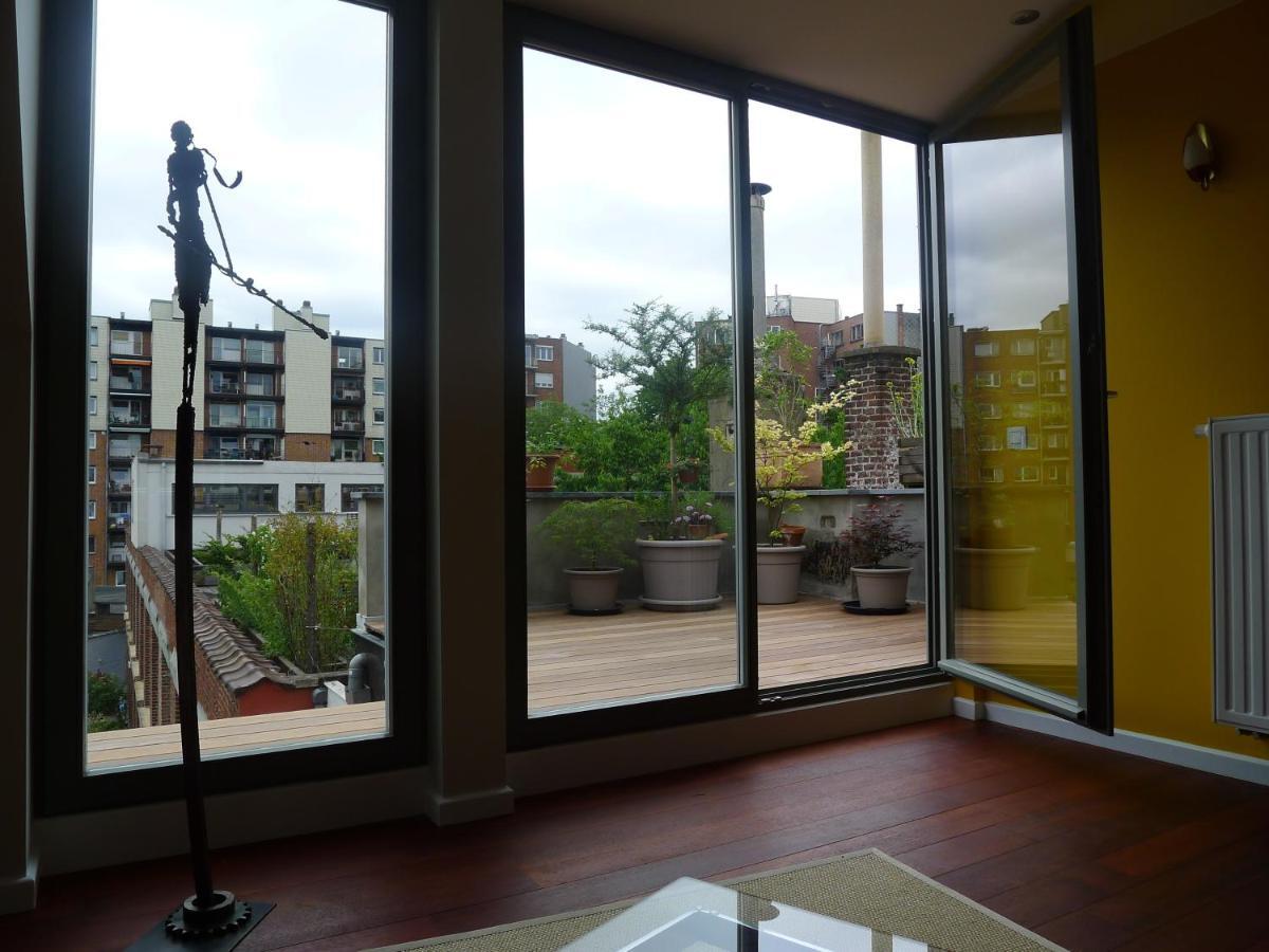 B&B La Chambre De Plume Schaerbeek Eksteriør billede
